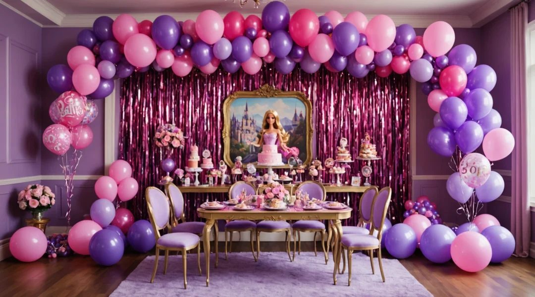 deco barbie pour anniversaire